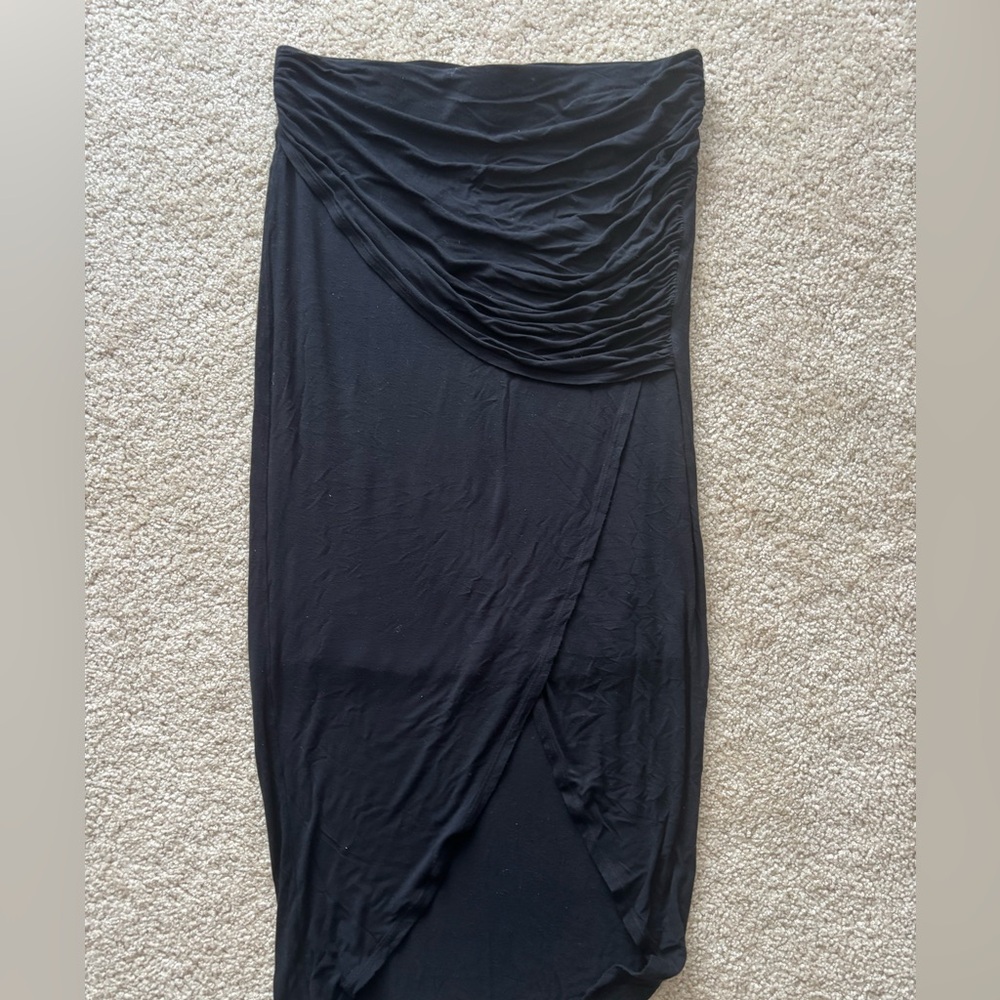 CAbi Black Asymmetrical Women's Skirt M
